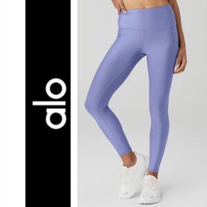 NWT ALO 7/8 High-Waist Airlift Legging in Infinity Blue Size S